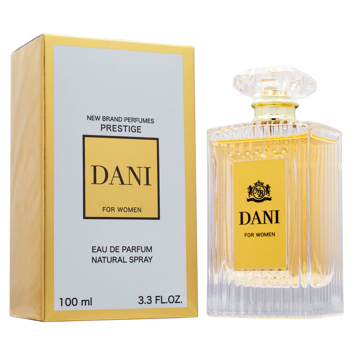 Perfum New Brand Dani Women EDP, 3.4 oz / 100 ml by New Brand