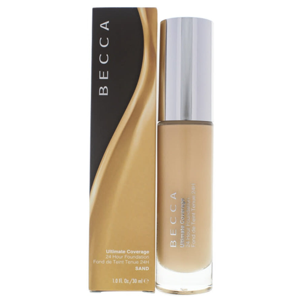 Becca Ultimate Coverage 24-Hour Foundation - Sand by for Women - 1 oz | UPC 9331137022520