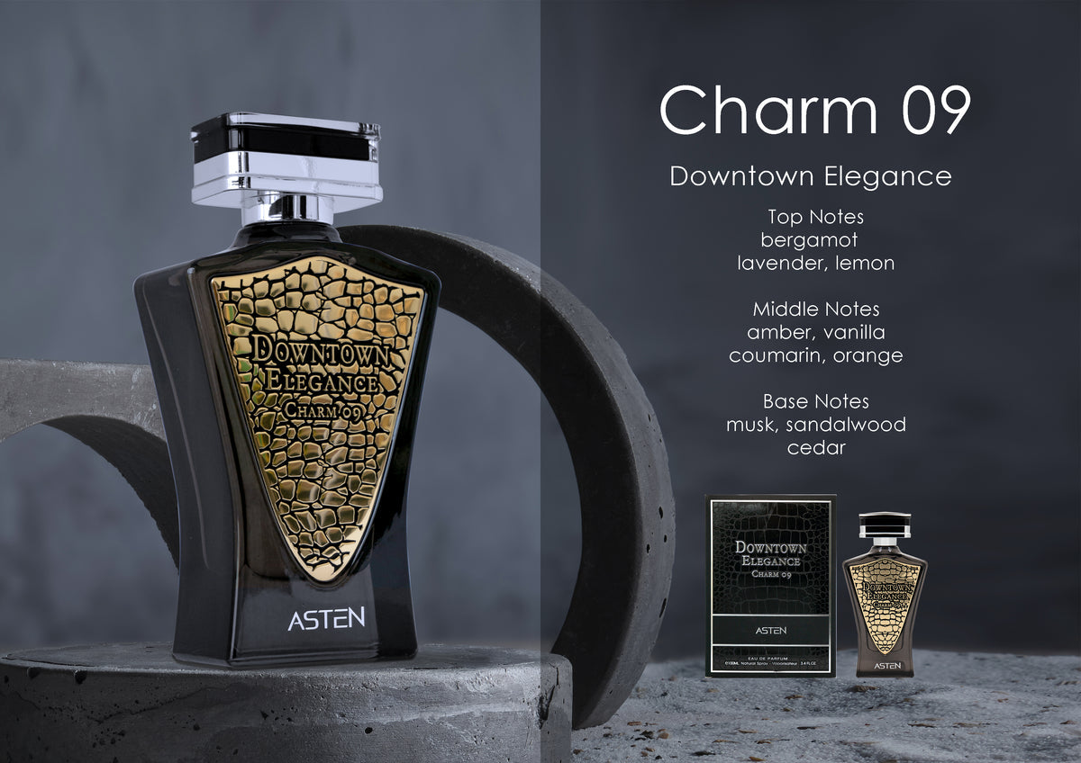 Asten Downtown Elegance Charm 09 EDP 3.4 oz / 100 ml