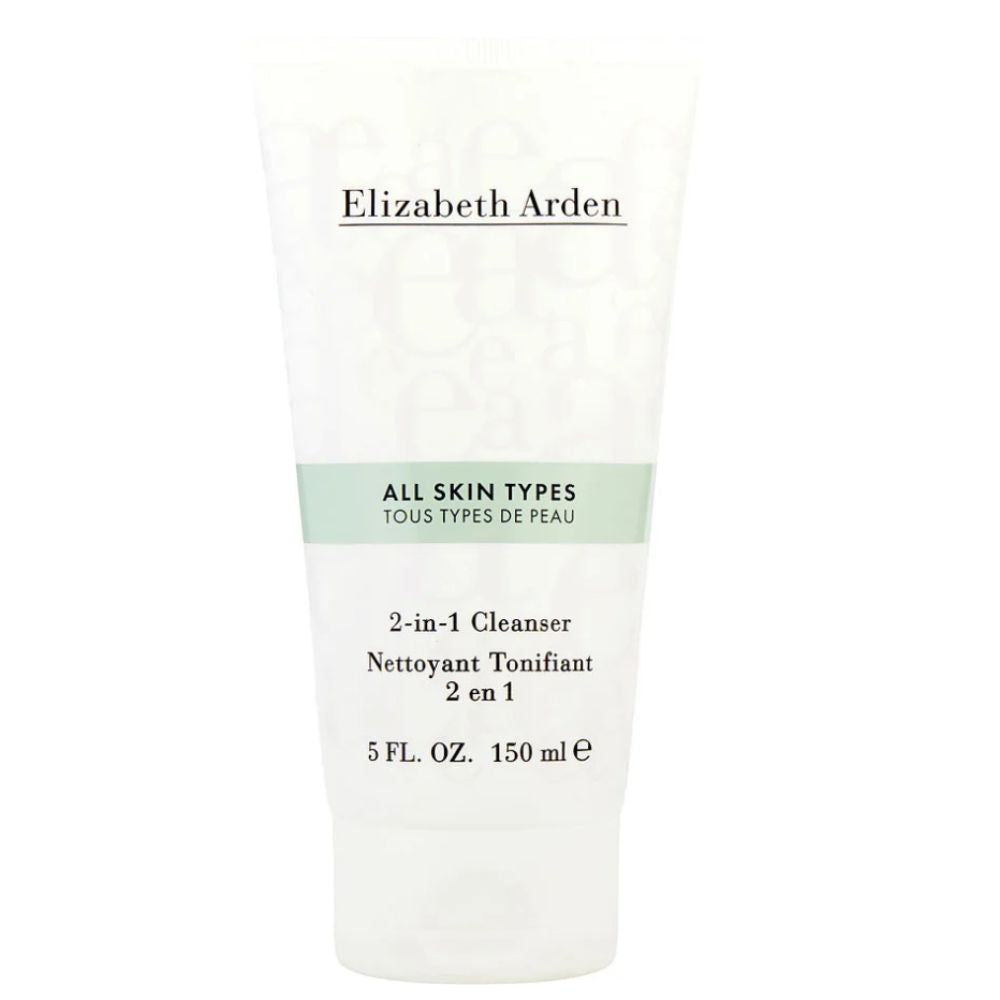Elizabeth Arden All Skin Types 2-in-1 Cleanser, 5 oz | UPC 085805389840