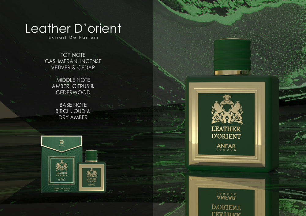 Anfar Leather D'Orient Eaxtrait De Parfum 3.9 oz / 115 ml