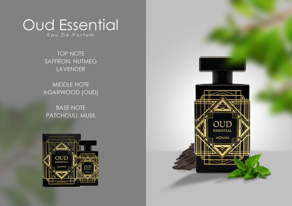 Adyan Oud Essential EDP, 3.4 oz