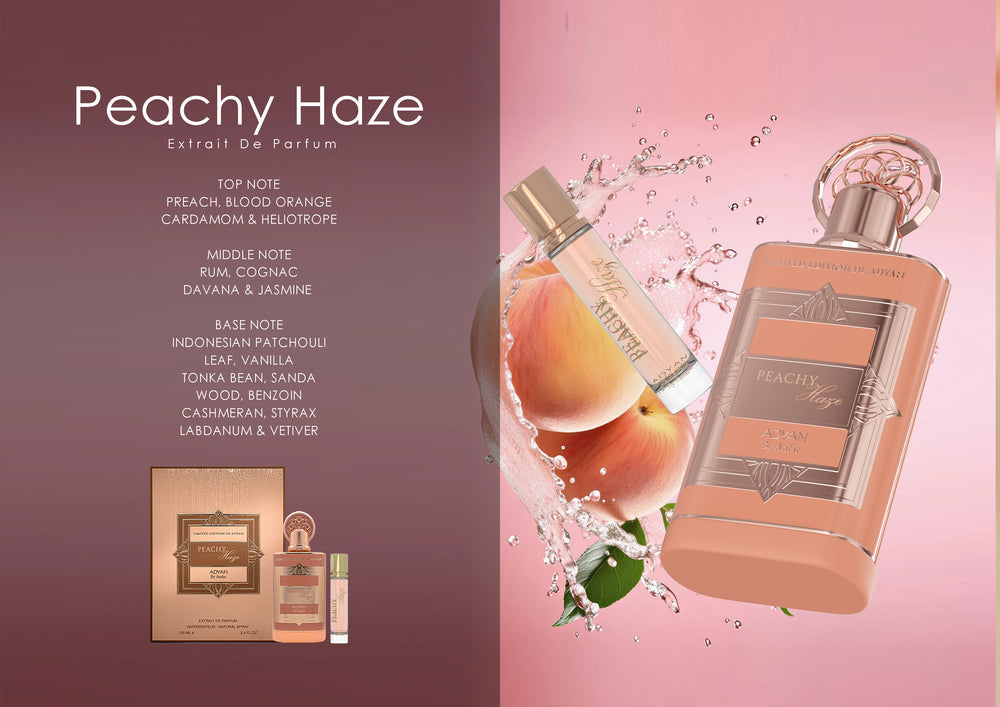 Adyan Peachy Haze EDP, 3.4 oz