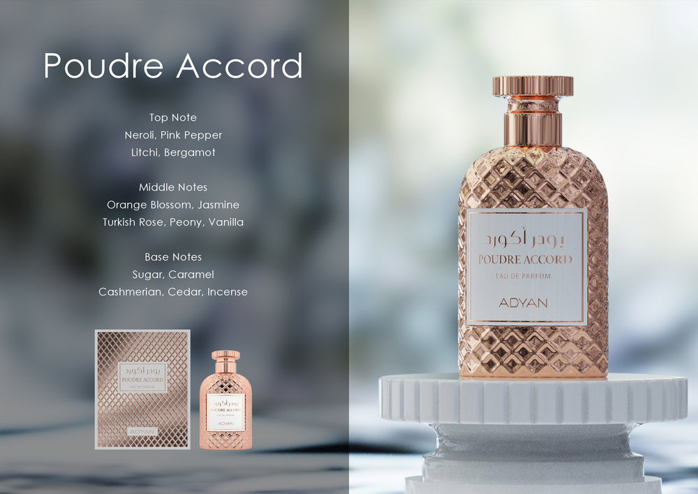 Adyan Poudre Accord EDP, 3.4 oz (U)