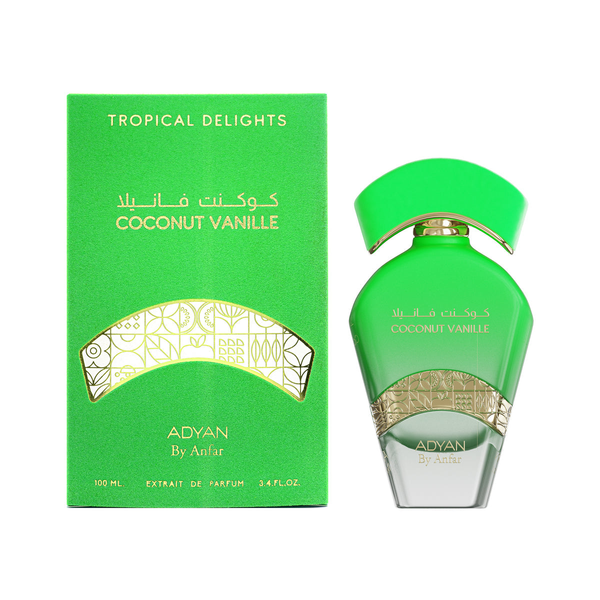 Adyan Coconut Vanilla Extrait de Parfum 3.4 oz / 100 ml