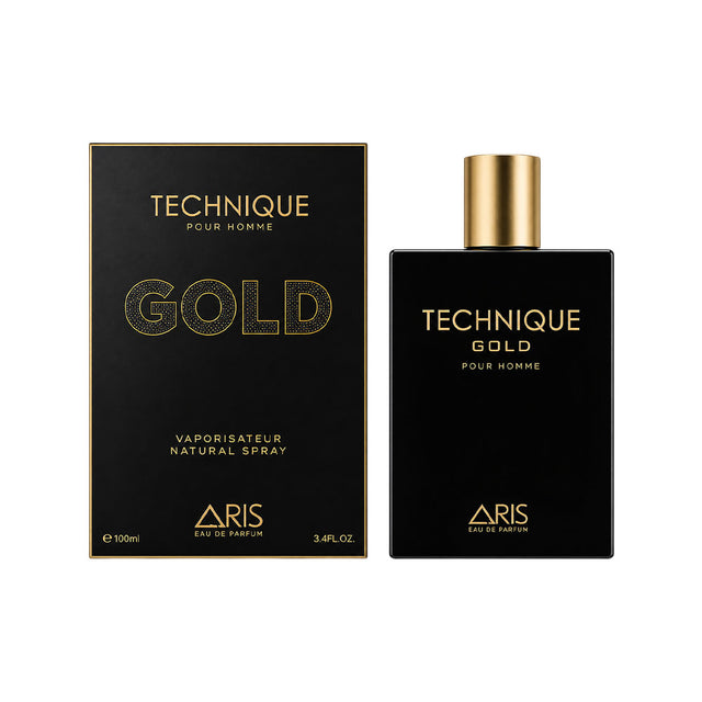 Aris Technique Gold EDP, 3.4 oz / 100 ml by Aris