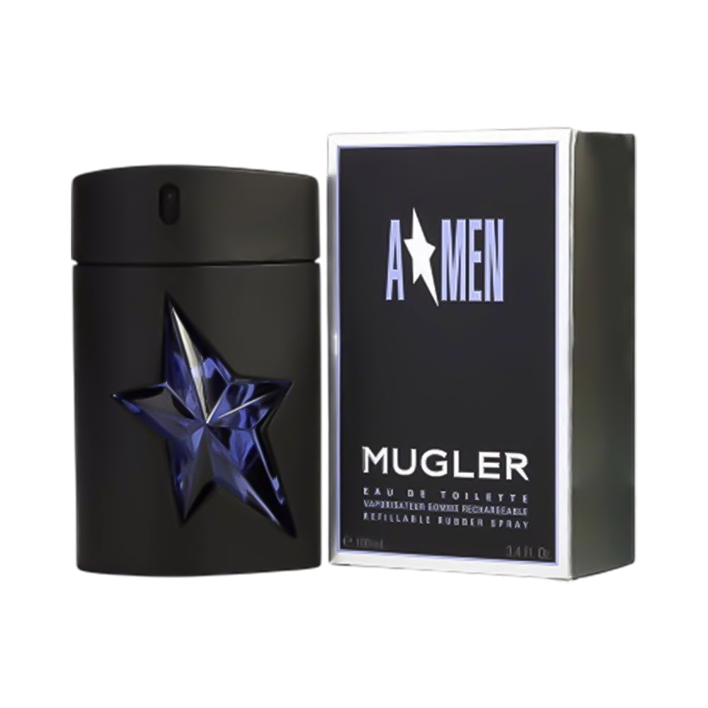 Mugler A*men Refill Rubber EDT Spray, 3.4 oz / 100 ml by Mugler