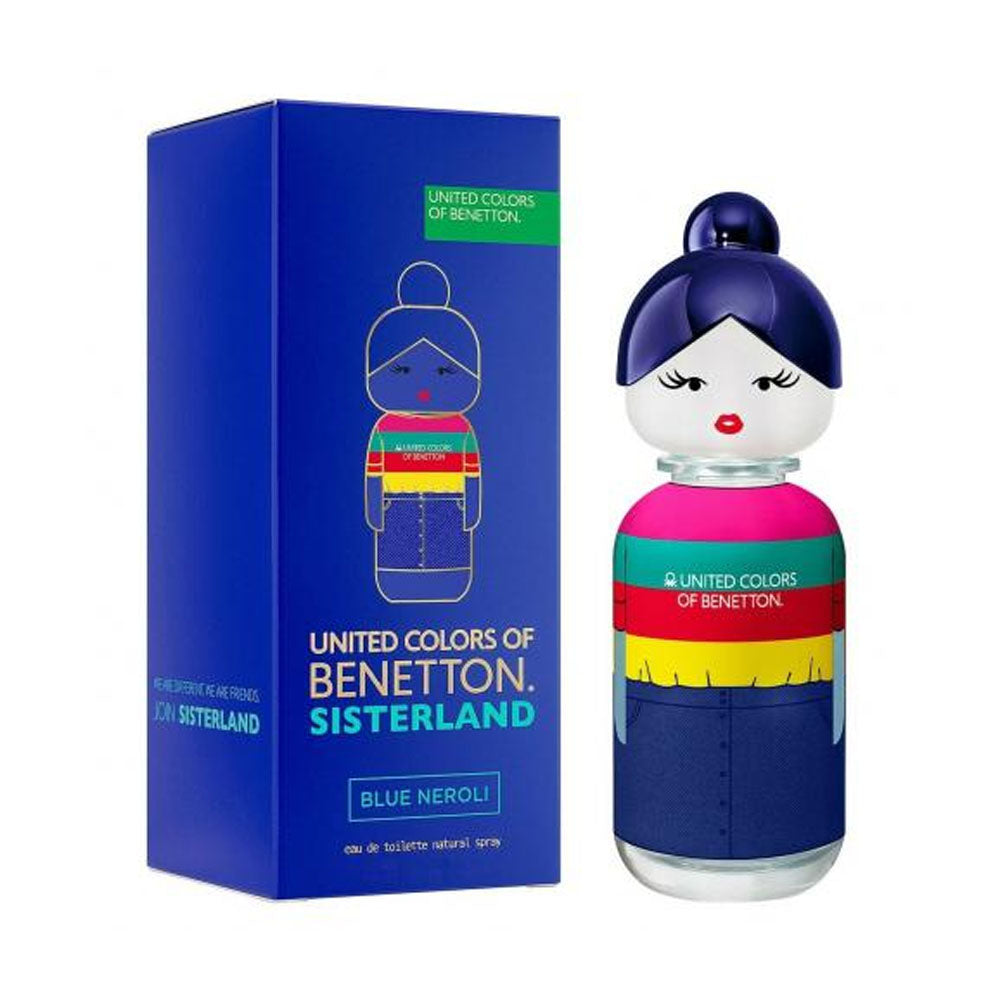 Benetton Sisterland Blue Neroli EDT, 2.7 oz / 80 ml by Benetton