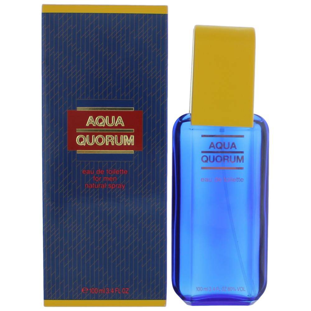 Aqua Quorum by Puig, 3.4 oz EDT Spray for Men - OleBella