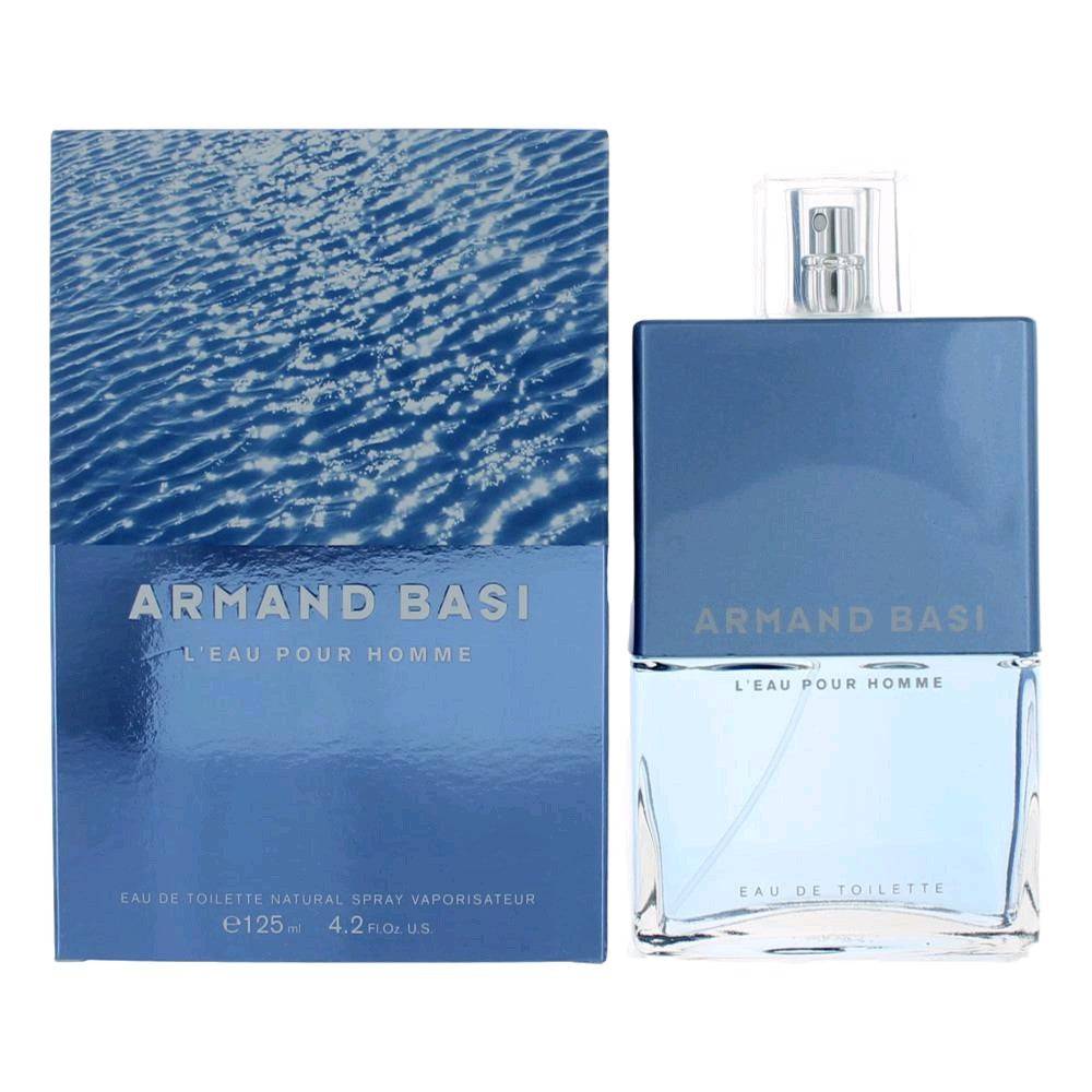 L'eau Pour Homme by Armand Basi, 4.2 oz EDT Spray for Men - OleBella