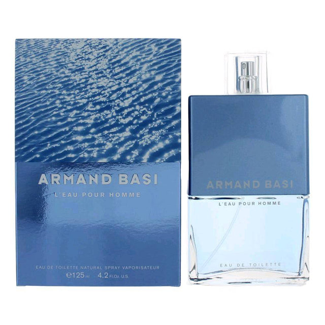L'eau Pour Homme by Armand Basi, 4.2 oz EDT Spray for Men - OleBella