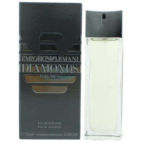 Emporio Armani Diamonds by Giorgio Armani, 2.5 oz EDT Spray for Men - OleBella