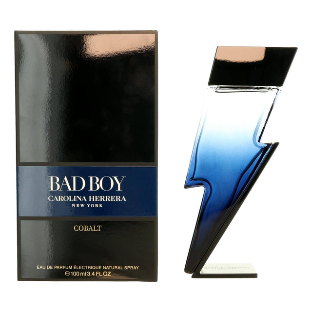 Bad Boy Cobalt by Carolina Herrera, 3.4 oz EDP Electrique Spray men - OleBella