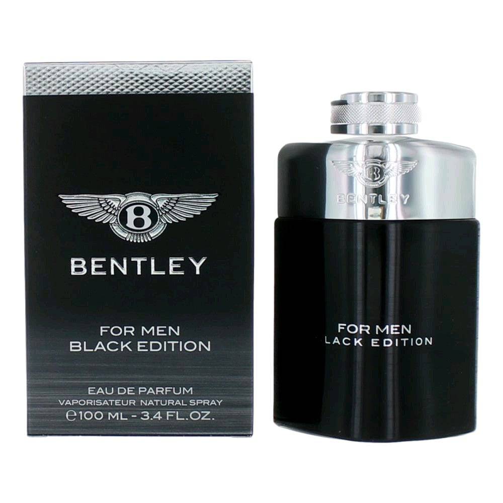Bentley Black Edition by Bentley, 3.4 oz EDP Spray for Men - OleBella