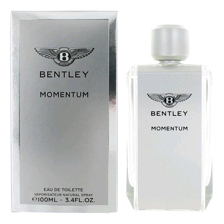Bentley Momentum by Bentley, 3.4 oz EDT Spray for Men - OleBella