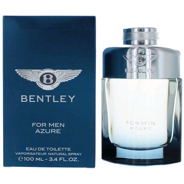 Bentley Azure by Bentley, 3.4 oz EDT Spray for Men - OleBella