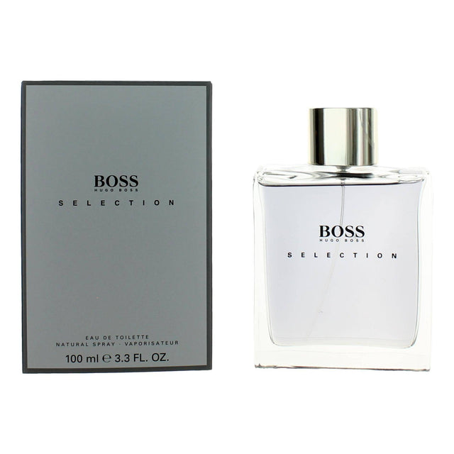 Boss Selection by Hugo Boss, 3.3 oz EDT Spray for Men - OleBella