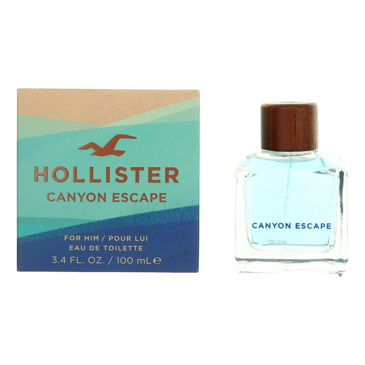 Canyon Escape by Hollister, 3.4 oz EDT Spray for Men - OleBella