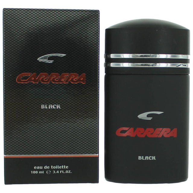 Carrera Black by Carrera, 3.4 oz EDT Spray for Men - OleBella