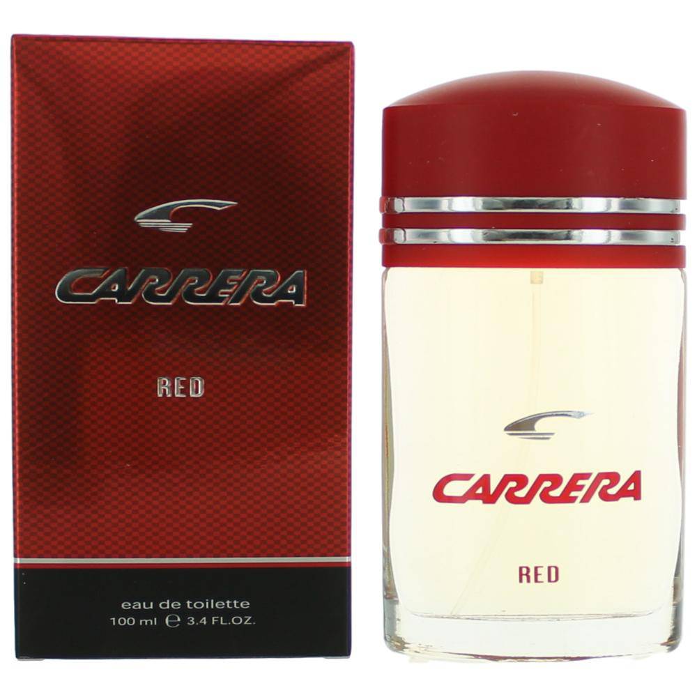 Carrera Red by Carrera, 3.4 oz EDT Spray for Men - OleBella