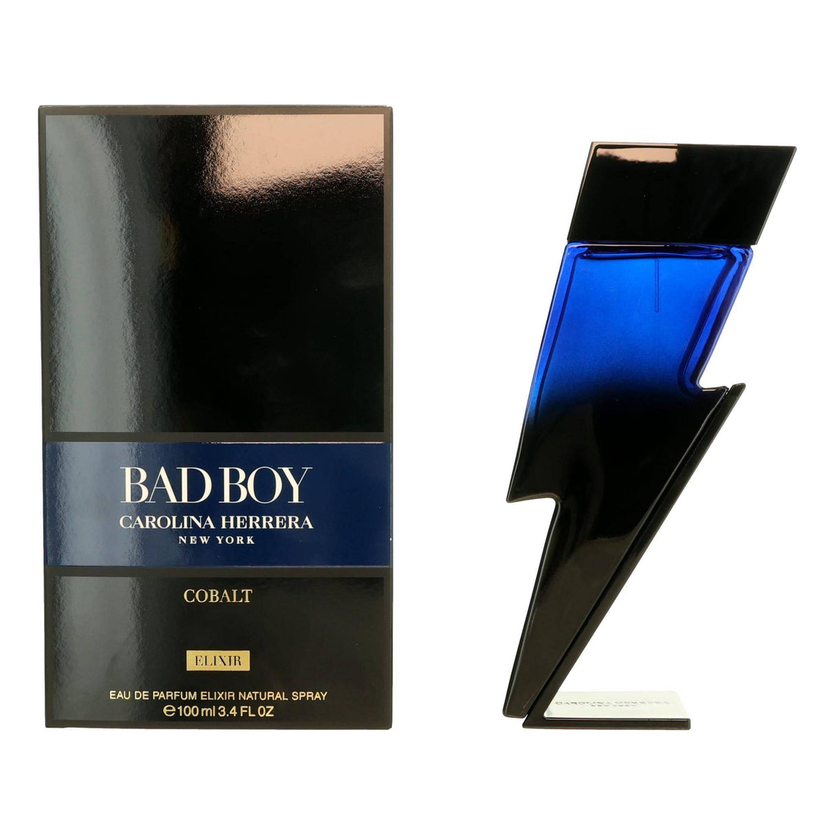 Bad Boy Cobalt Elixir by Carolina Herrera, 3.4 oz EDP Elixir Spray men - OleBella