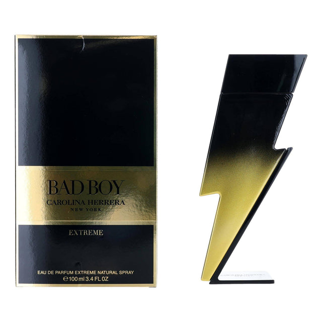 Bad Boy Extreme by Carolina Herrera, 3.4oz Eau De Pafum Extreme Spray men - OleBella