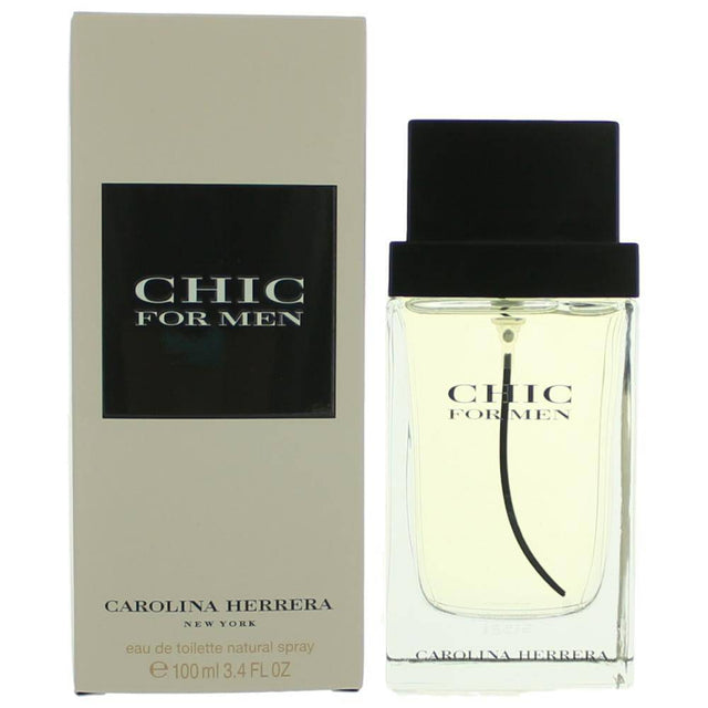 Chic by Carolina Herrera, 3.4 oz EDT Spray for Men - OleBella