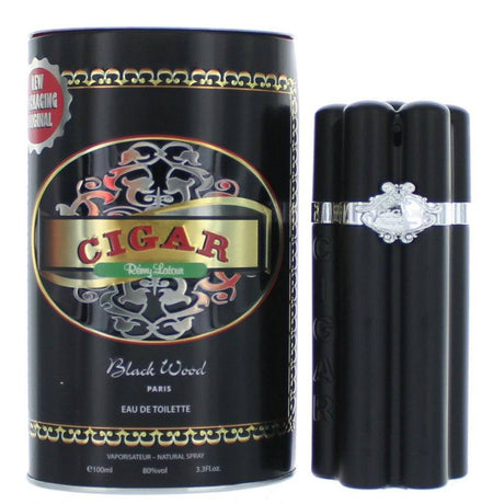 Cigar Black Wood by Remy Latour, 3.3 oz EDT Spray for Men - OleBella