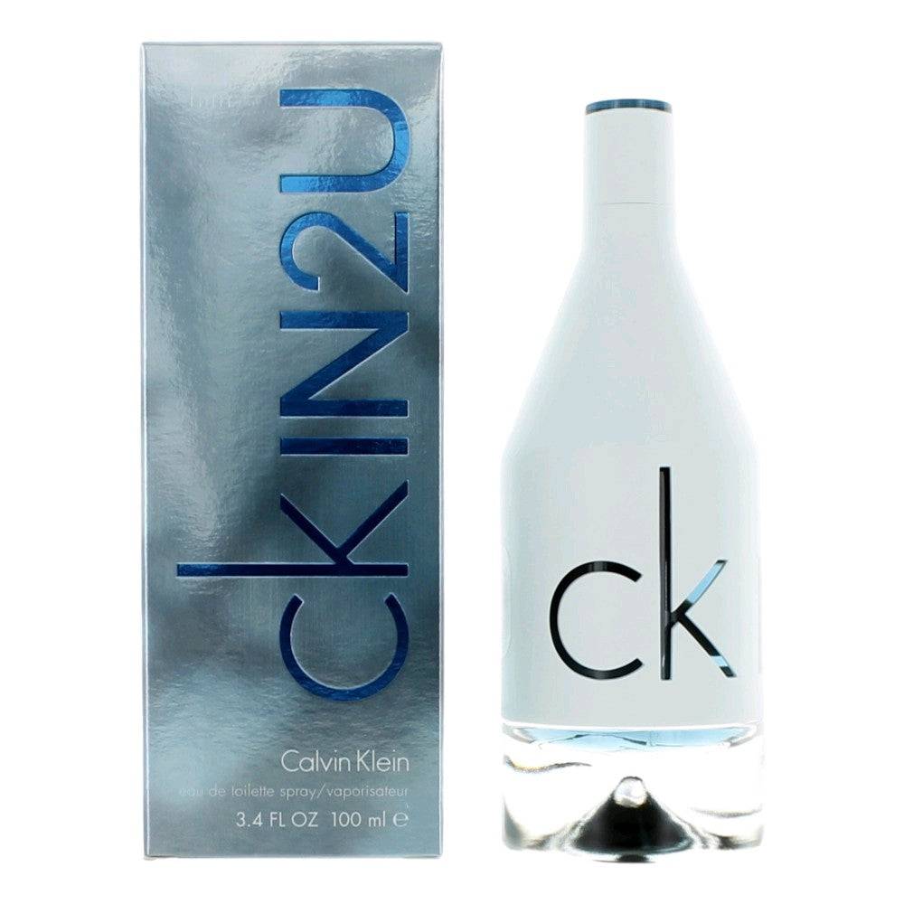 CK IN2U by Calvin Klein, 3.4 oz EDT Spray for Men - OleBella