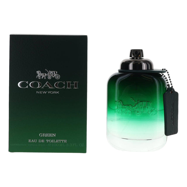Coach Green by Coach, 3.3 oz EDT Spray for Men - OleBella