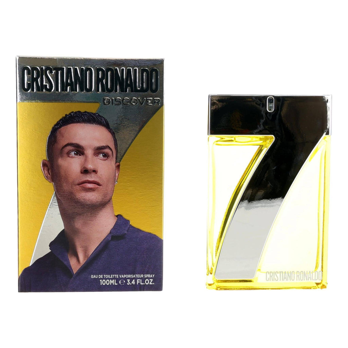 CR7 Discover by Cristiano Ronaldo, 3.4 oz EDT Spray for Men - OleBella