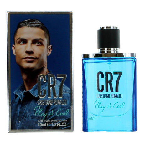 CR7 Play It Cool by Cristiano Ronaldo, 1 oz EDT Spray for Men - OleBella