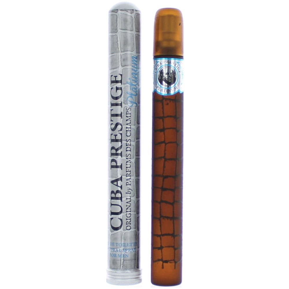 Cuba Prestige Platinum by Cuba, 1.17 oz EDT Spray for Men - OleBella