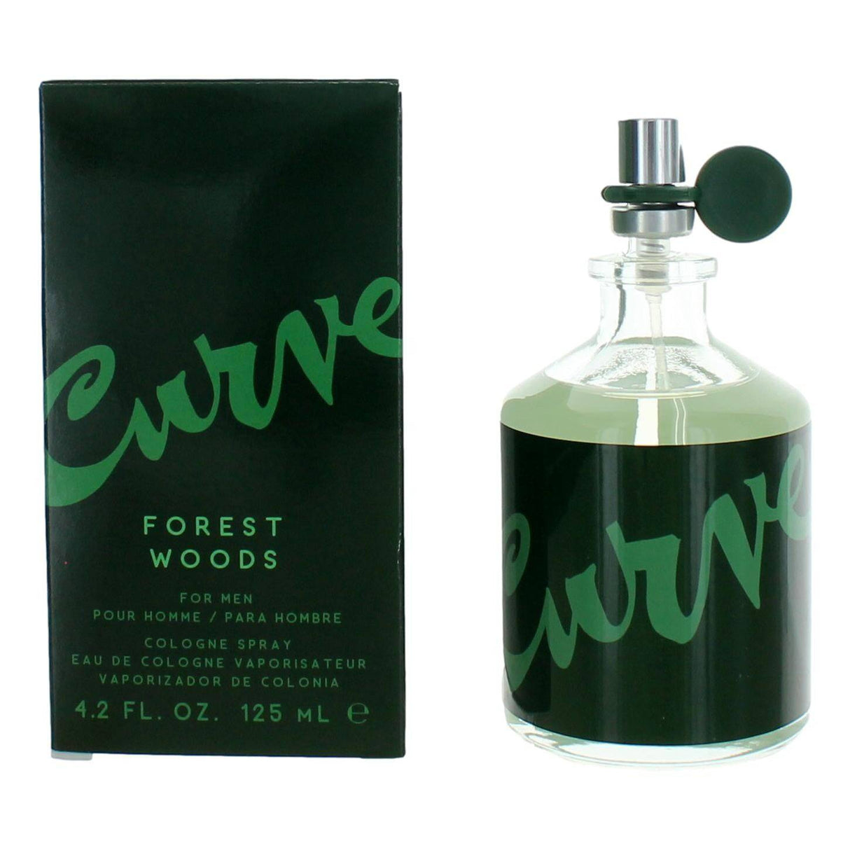 Curve Forest Woods by Liz Claiborne, 4.2 oz EDT Spray for Men - OleBella