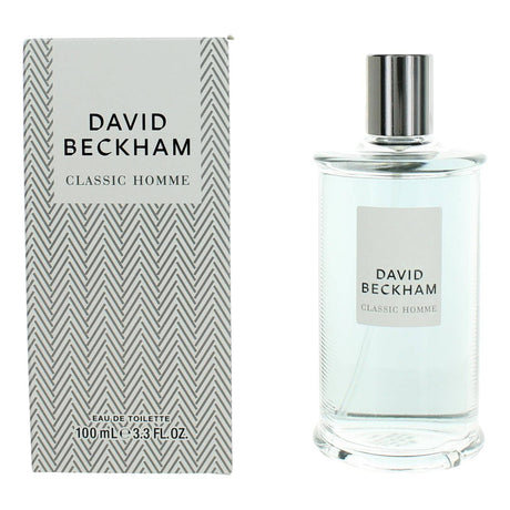 David Beckham Classic Homme by David Beckham, 3.3 oz EDT Spray for Men - OleBella