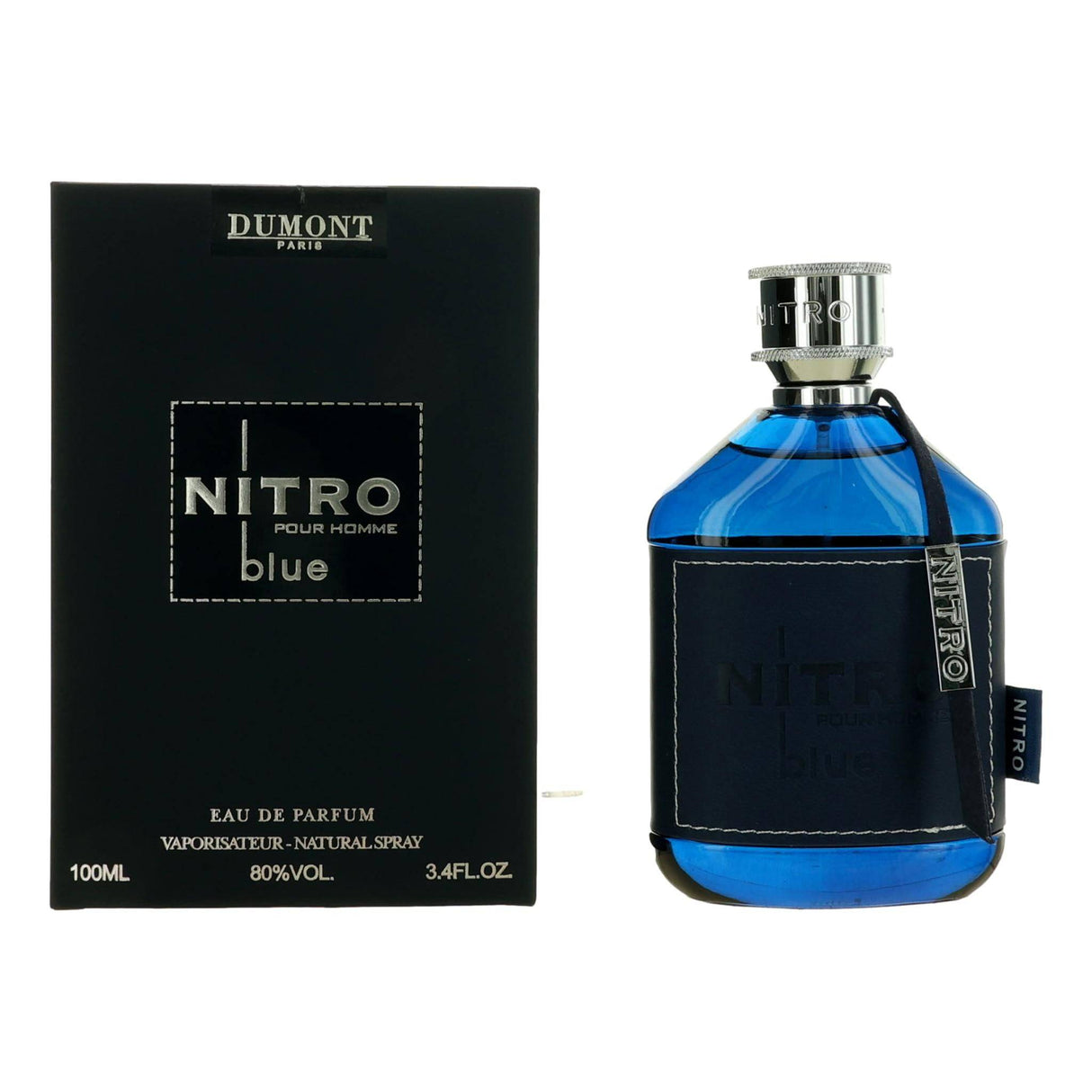 Nitro Blue by Dumont, 3.4 oz EDP Spray for Men - OleBella