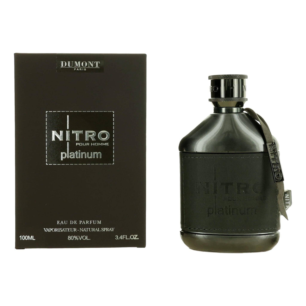 Nitro Platinum by Dumont, 3.4 oz EDP Spray for Men - OleBella