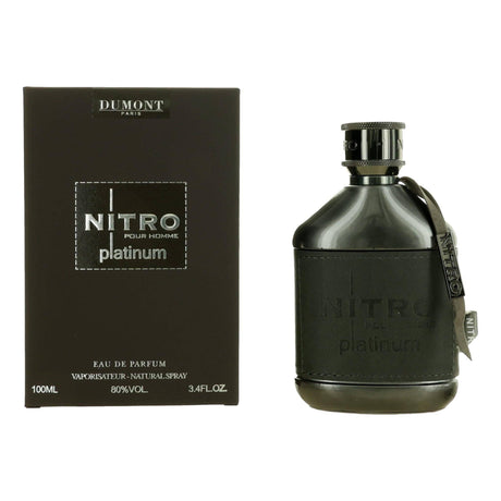Nitro Platinum by Dumont, 3.4 oz EDP Spray for Men - OleBella