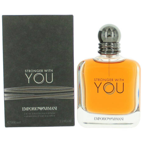 Stronger With You by Emporio Armani, 3.4 oz EDT Spray for Men - OleBella