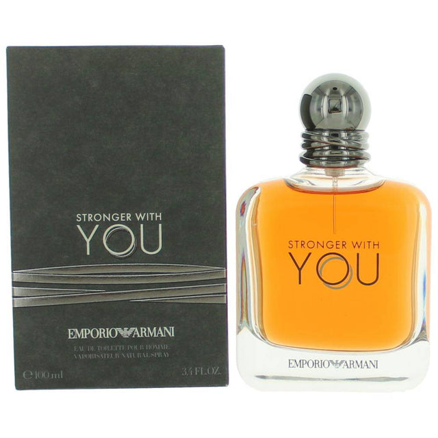 Stronger With You by Emporio Armani, 3.4 oz EDT Spray for Men - OleBella