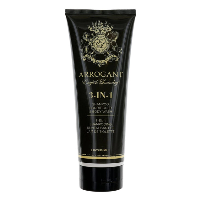 Arrogant by English Laundry, 8oz 3 in 1 Shampoo/Conditioner, Body Wash men - OleBella