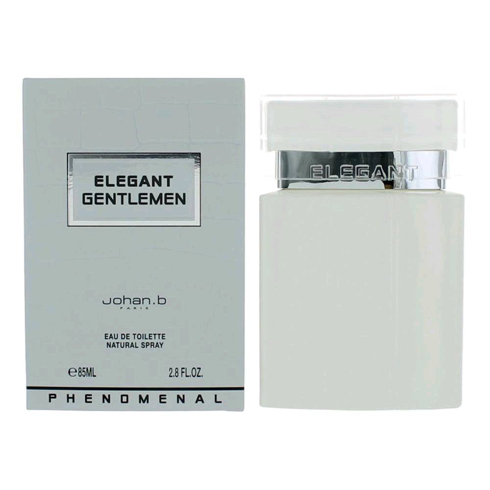 Elegant Gentlemen Phenomenal by Johan.b, 2.8 oz EDT Spray for Men - OleBella