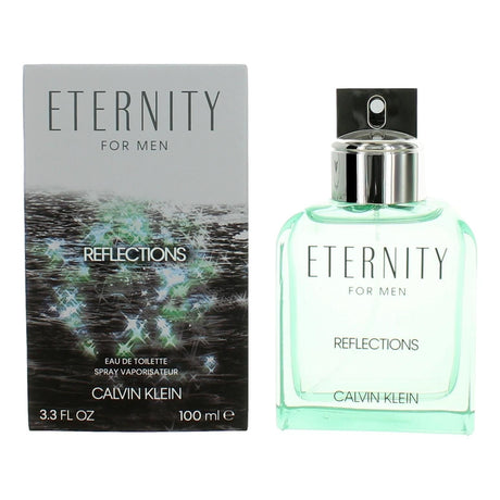 Eternity Reflections by Calvin Klein, 3.3 oz EDT Spray for Men - OleBella