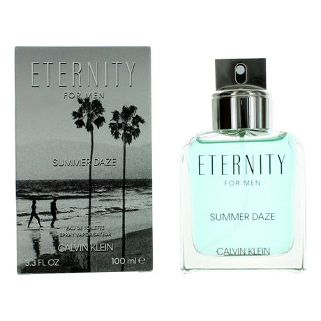 Eternity Summer Daze by Calvin Klein, 3.3 oz EDT Spray for Men - OleBella