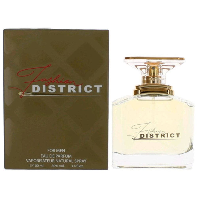 Fashion District by Fashion District, 3.4 oz EDP Spray for Men - OleBella