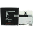 F Black by Salvatore Ferragamo, 3.4 oz EDT Spray for Men - OleBella
