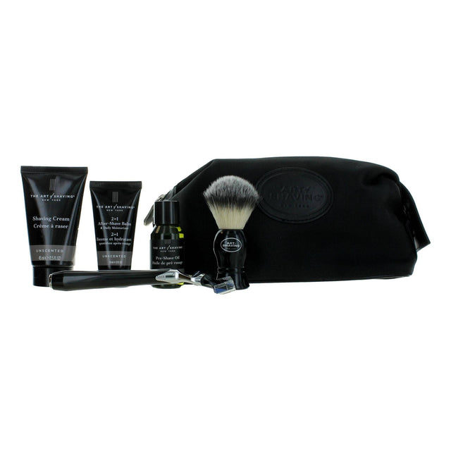 The Art Of Shaving Unscented by The Art Of Shaving, 6 Piece Shaving Kit men - OleBella