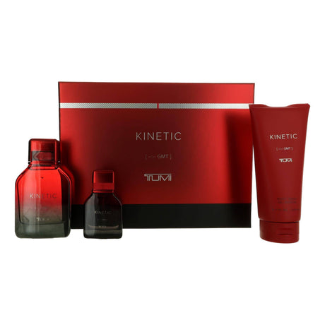 Kinetic [--:-- GMT] by Tumi, 3 Piece Gift set for Men - OleBella