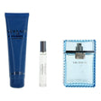 Versace Man Eau Fraiche by Versace, 3  Piece Gift Set for Men - OleBella