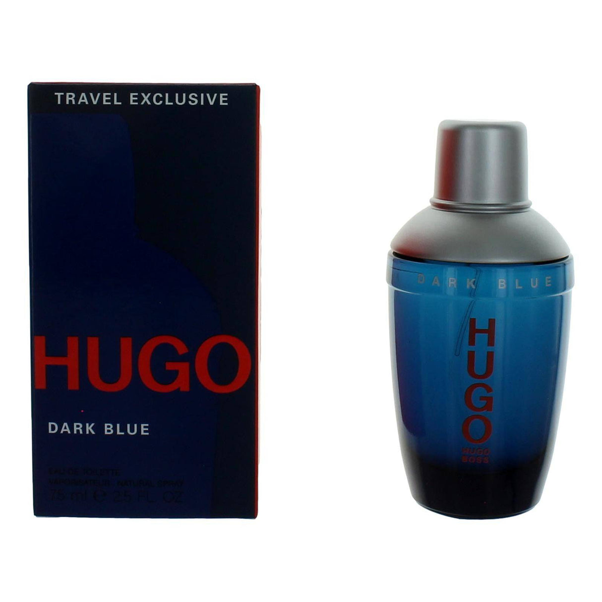 Hugo Dark Blue by Hugo Boss, 2.5 oz EDT Spray for Men - OleBella